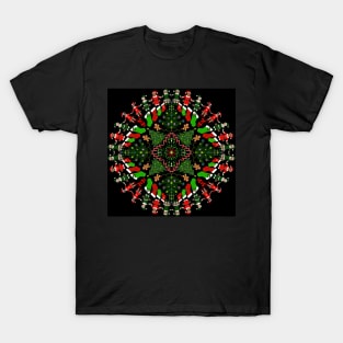 Everything Christmas on Black T-Shirt